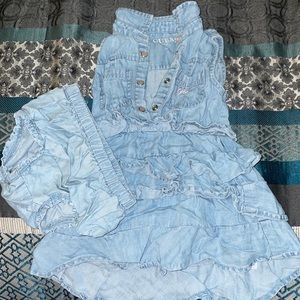 18 month Ruffled guess dress